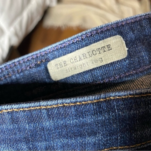 AG Adriano Goldschmied The Charlotte Straight Leg Jeans - Picture 3 of 5